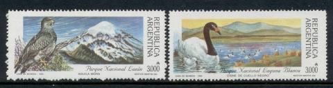 Argentina-1990-National-Parks-Birds-MUH