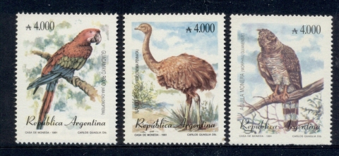 Argentina-1991-Birds-MUH