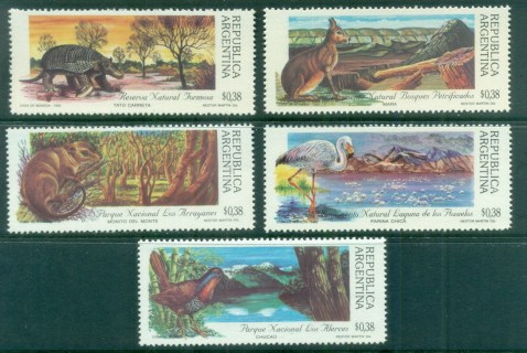 Argentina-1992-National-Parks-MUH