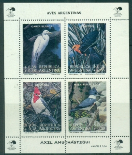 Argentina-1993-Birds-MS-MUH