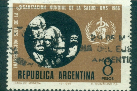 Argentina-1966-WHO-World-Health-Organisation-Headquarters-FU-lot37323