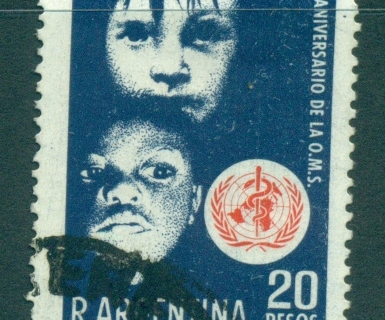 Argentina-1968-WHO-20th-Anniversary-FU-lot37346