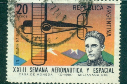 Argentina-1969-Space-Week-FU-lot37372