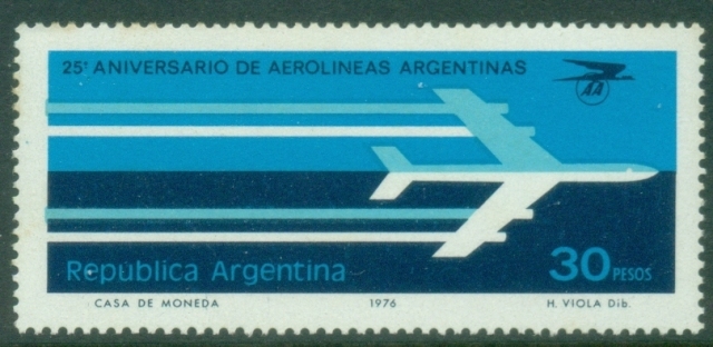 Argentina-1976-The-25th-Anniversary-of-the-Aerolineas-Argentinas-MUH