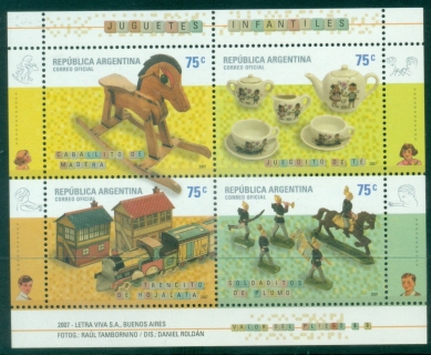 Argentina-2007-Argentine-Toy-Industry-MS-MUH