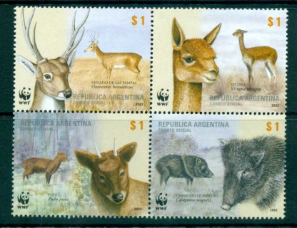 Argentina 2002 WWF Argentinian Ungulates