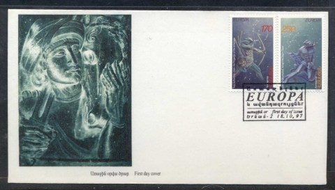 Armenia-1997-Europa-Myths-legends-FDC