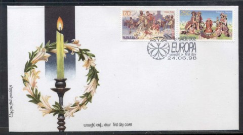 Armenia-1998-Europa-Holidays-Festivals-FDC