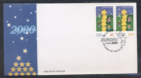 Armenia-2000-Europa-Field-of-Stars-FDC