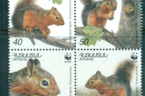 Armenia 2001 WWF Persian Squirrel