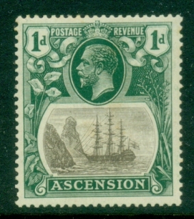 Ascension-Is-1924-27-KGV-Seal-of-the-Colony-1d-MLH