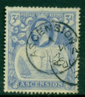 Ascension-Is-1924-27-KGV-Seal-of-the-Colony-3d-FU