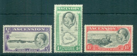 Ascension-Is-1934-KGV-1-2d-1-1-2d-Pictorials-MH-lot62142