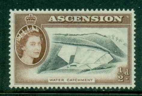 Ascension-Is-1956-QEII-Pictorial-0-5d-MUH