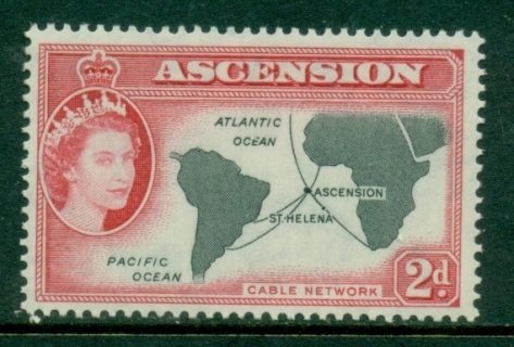 Ascension-Is-1956-QEII-Pictorial-2d-MUH