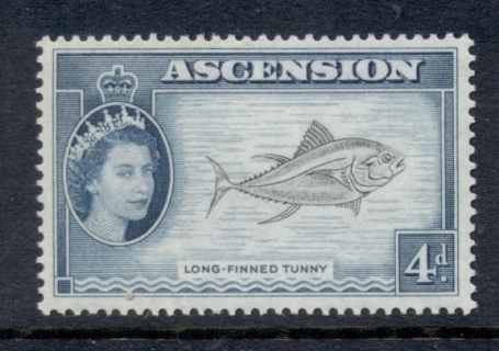 Ascension-Is-1956-QEII-Pictorials-Long-Finned-Tunny-4d-MUH