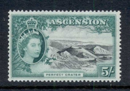 Ascension-Is-1956-QEII-Pictorials-Perfect-Crater-5-MUH