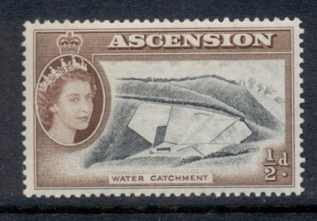 Ascension-Is-1956-QEII-Pictorials-Reservoir-0-5d-MUH