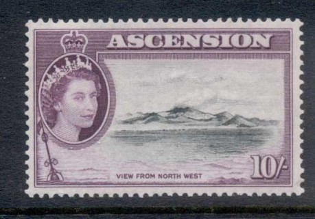 Ascension-Is-1956-QEII-Pictorials-View-from-Northwest-10-MUH