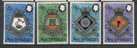 Ascension-Is-1973-Naval-Arms-MUH