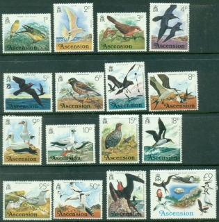 Ascension-Is-1976-Pictorials-Birds-MUH Ascension-Is-1976-Pictorials-Birds-MUH