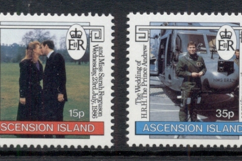 Ascension-Is-1986 Royal Wedding Andrew & Sarah