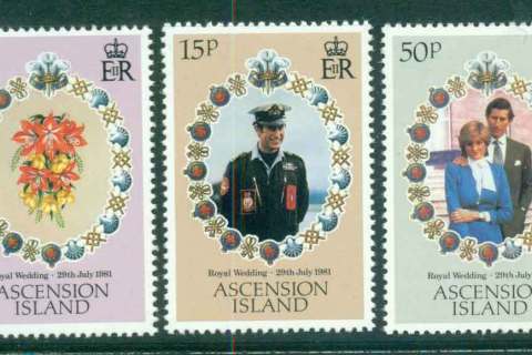 Ascension-Is-1981 Royal Wedding Charles & Diana