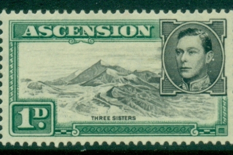 Ascension-Is-1938-53-KGVI-Pictorial-Perf-13-1d-green-MLH