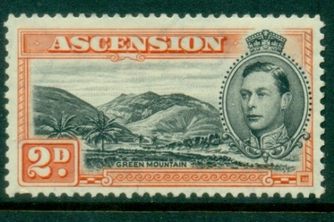 Ascension-Is-1938-53-KGVI-Pictorial-Perf-13-2d-MLH