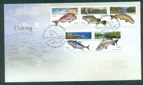 Australia-2003-Fishing-FDC-lot49053