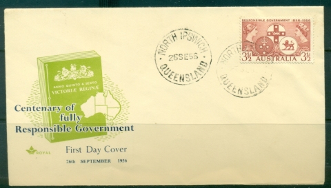 Australia-1956-Responsible-Government-Royal-FDC