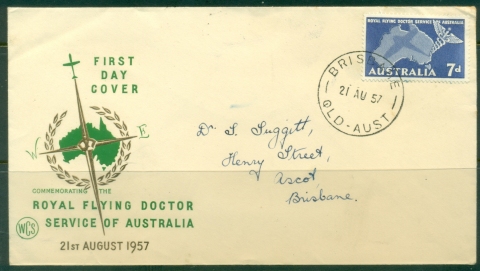 Australia-1957-Royal-Flying-Doctor-Service-Wesley-FDC