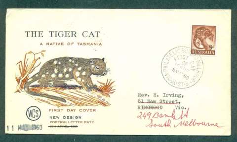 Australia-1960-8d-Tiger-Cat