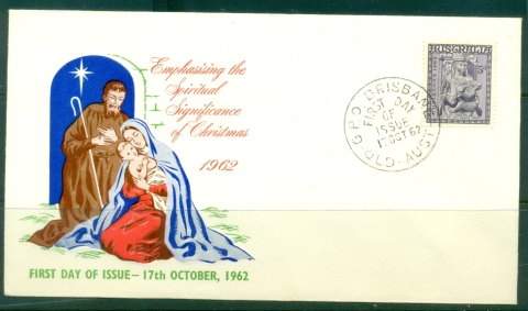 Australia-1962-Xmas-FDC