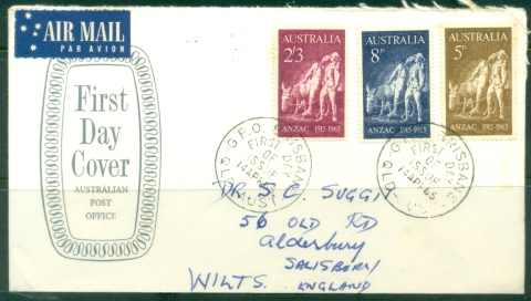 Australia-1965-ANZAC-official-tonesFDC