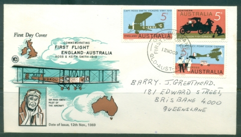 Australia-1969-First-Flight-England-Australia-Wesley-FDC