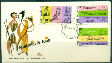 Australia-1971-Australia-Asia-Royal-FDC