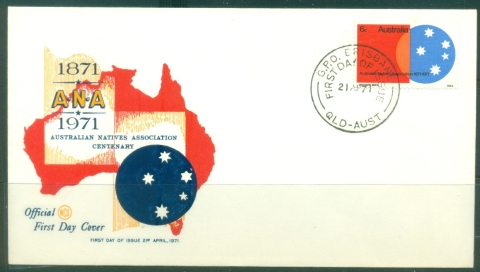 Australia-1971-Australian-Natives-Association-Wesley-FDC