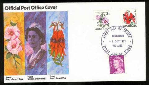 Australia-1971-QEII-Coils-FDC-Lot13403