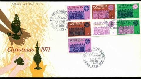 Australia-1971-Xmas-Philatelic-Sales-FDC-Lot19956