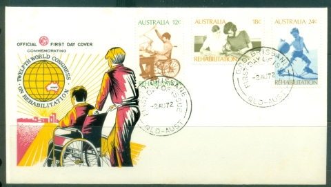 Australia-1972-rehabilitation-Wesley-FDC