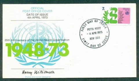 Australia-1973-WHO-dates-FDC-Lot27803