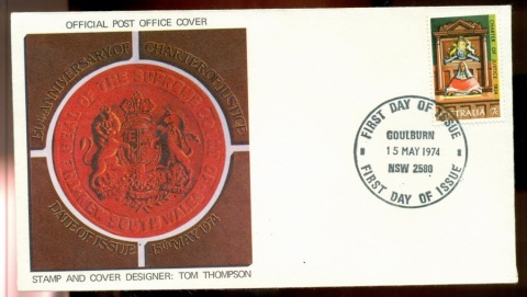 Australia-1974-Justice-Seal-FDC-Lot20002