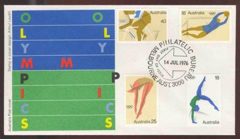 Australia-1976-Olympics-FDC-Lot13557