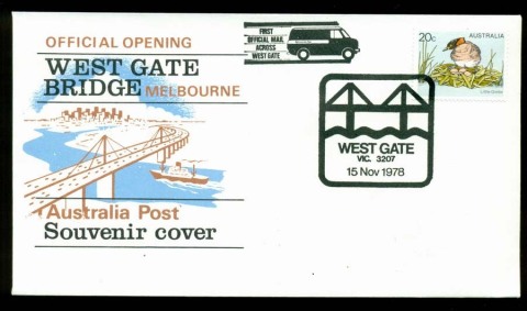 Australia-1978-West-Gate-Bridge-Opening-FDC-Lot20150