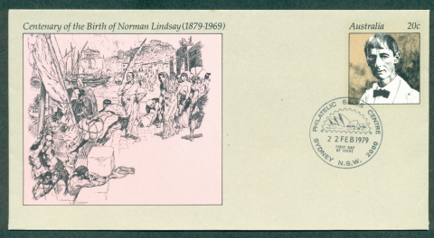 Australia-1979-Norman-Lindsay-PSE-Sydney-FDI-lot37001