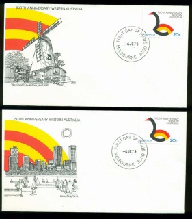 Australia-1979-WA-2x-FDC-Lot20177