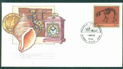 Australia-1980-International-Museum-day-PSE-Sydney-FDI-lot37002