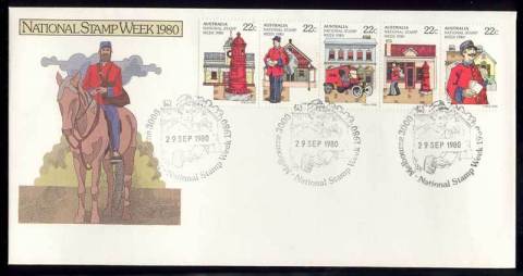 Australia-1980-Stamp-Week-FDC-Lot13644