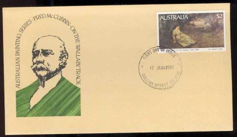 Australia-1981-2-Painting-FDC-Lot13718